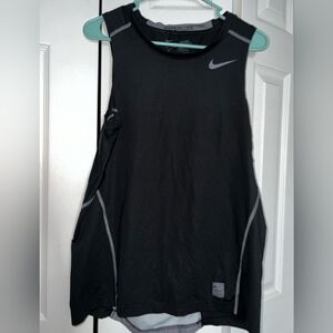 Nike pro t-shirt black size L for Men's